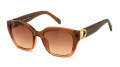 Fossil Fos 2139/G/S Brown Orange/Brown shaded (12J/HA) Sunglasses - Color Image