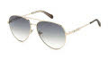 Fossil Fos 2140/G/S Light Gold /Green Shaded (3YG/9K) Sunglasses - Color Image