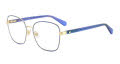 Kate Spade KS Kora/G Gold blue (LKS) Eyeglasses - Color Image