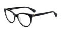 Kate Spade KS Mandee Black Pattern White (TAY) Eyeglasses - Color Image