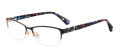 Kate Spade KS Marnie 2/G Black Multicolor (SDK) Eyeglasses - Color Image