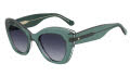 Kate Spade KS Dominica/S Green/Green shaded (1ED/9K) Sunglasses - Color Image