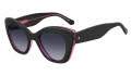 Kate Spade KS Dominica/S Black Pink /Dark Grey Shaded (3H2/9O) Sunglasses - Color Image