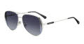 Kate Spade KS NAVY/G/S Black Glitter Palladium/Dark Grey Shaded (KTV/9O) Sunglasses - Color Image
