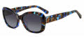 Kate Spade ELOWEN/G/S Black Blue Havana (EDC) Sunglasses - Color Image