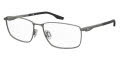Under Armour UA 5073/F Matte Dark Ruthenium Black (5MO) Eyeglasses - Color Image