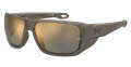 Under Armour UA ATTACK MD Brown Metal (HKL/2B) Sunglasses - Color Image