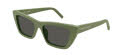 Saint Laurent SL 276 MICA Green/Grey (057) Sunglasses - Color Image