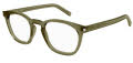 Saint Laurent SL 28 OPT Brown (1800) Eyeglasses - Color Image
