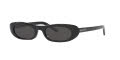 Saint Laurent SL-557-SHADE Black / Black (001) Sunglasses - Color Image