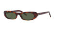 Saint Laurent SL-557-SHADE Havana / Green (002) Sunglasses - Color Image