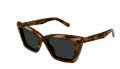 Saint Laurent SL 657 Tortoise / Black (002) Sunglasses - Color Image