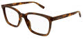 Saint Laurent SL 672 Tortoise Tan (4570) Eyeglasses - Color Image