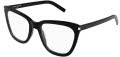 Saint Laurent SL 548 Slim Opt Black (001) Eyeglasses - Color Image