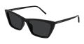 Saint Laurent SL 737 MICA THIN Black/Black (1100A1) Sunglasses - Color Image