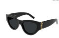 Saint Laurent SL M94 Black / Grey (001) Sunglasses - Color Image