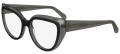 Salvatore Ferragamo SF2984 Transparent Grey/ Black (024) Eyeglasses - Color Image