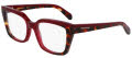 Salvatore Ferragamo SF3010 Opaline Burgundy/Red Tortoise (654) Eyeglasses - Color Image