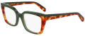 Salvatore Ferragamo SF3010 Opaline Khaki/Blonde Tortoise (335) Eyeglasses - Color Image