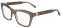 Salvatore Ferragamo SF3022 Transparent Brown (232) Eyeglasses - Color Image