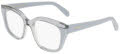 Salvatore Ferragamo SF3023 Transparent Azure/Azure (454) Eyeglasses - Color Image
