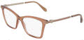Salvatore Ferragamo SF3024 Transparent Brown (232) Eyeglasses - Color Image