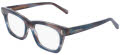 Salvatore Ferragamo SF3025 Striped Sand Blue (314) Eyeglasses - Color Image