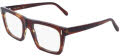 Salvatore Ferragamo SF3029 Striped Brown (216) Eyeglasses - Color Image