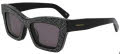 Salvatore Ferragamo SF2045SR Black (001) Sunglasses - Color Image