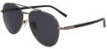 Salvatore Ferragamo SF316S Dark Ruthenium / Grey (027) Sunglasses - Color Image