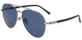 Salvatore Ferragamo SF316S Light Ruthenium/Blue (021) Sunglasses - Color Image