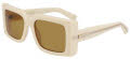 Salvatore Ferragamo SF2032S Opaline Beige (255) Sunglasses - Color Image
