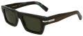 Salvatore Ferragamo SF2034S Striped Khaki (319) Sunglasses - Color Image