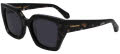 Salvatore Ferragamo SF2035S Black / Black Tortoise (004) Sunglasses - Color Image