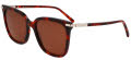 Salvatore Ferragamo SF2037S Red Tortoise (640) Sunglasses - Color Image