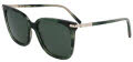 Salvatore Ferragamo SF2037S Striped Green (315) Sunglasses - Color Image