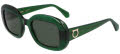 Salvatore Ferragamo SF2038SE Transparent Green (317) Sunglasses - Color Image