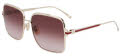 Salvatore Ferragamo SF317S Gold/ Brown Gradient (745) Sunglasses - Color Image