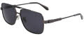 Salvatore Ferragamo SF318S Matte Dark Gunmetal (018) Sunglasses - Color Image