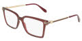 Salvatore Ferragamo SF3039 Transparent Burgundy (612) Eyeglasses - Color Image