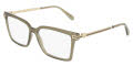Salvatore Ferragamo SF3039 Transparent Khaki (320) Eyeglasses - Color Image