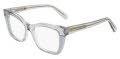 Salvatore Ferragamo SF3052 Transparent Azure/Azure (454) Eyeglasses - Color Image