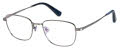 Savile Row Titanium SRO-005 Silver Navy (202) Eyeglasses - Color Image