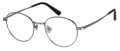 Savile Row Titanium SRO-009 Silver Purple (202) Eyeglasses - Color Image
