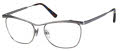 Savile Row Titanium SRO-017 Silver Blue (202) Eyeglasses - Color Image