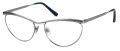 Savile Row Titanium SRO-018 Silver Teal (202) Eyeglasses - Color Image