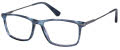 Savile Row Titanium SRO-020 Navy Gun (106) Eyeglasses - Color Image