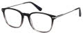 Savile Row Titanium SRO-022 Grey Horn (165) Eyeglasses - Color Image