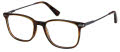 Savile Row Titanium SRO-023 Horn Gun (101) Eyeglasses - Color Image