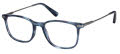 Savile Row Titanium SRO-023 Navy Silver (106) Eyeglasses - Color Image